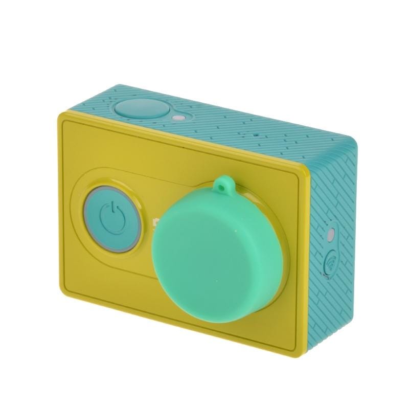 Silicone Lens Cap for Xiaomi Yi / GoPro Hero4 / 3+ / 3 (Green)