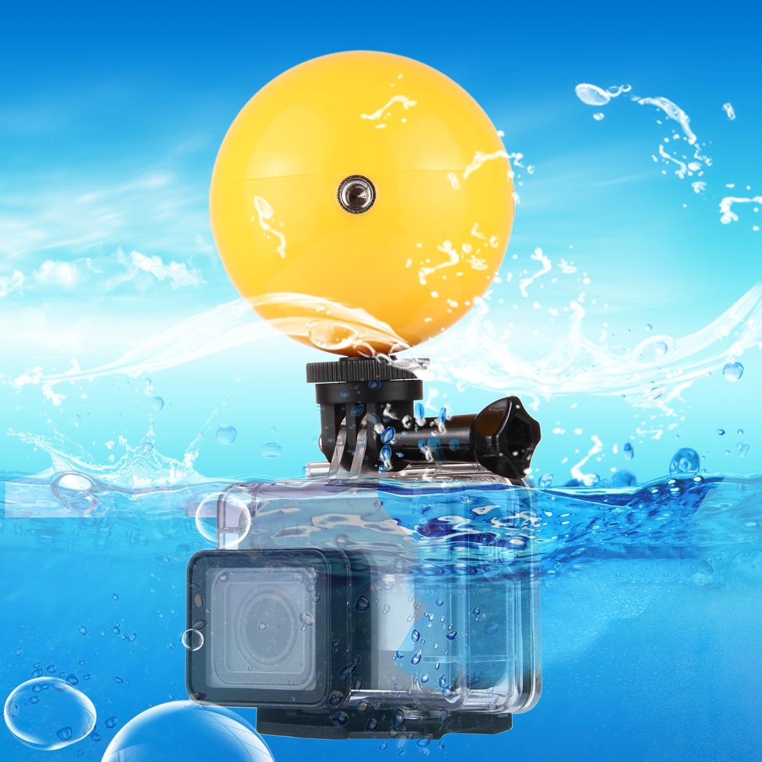 PULUZ Bobber Diving Floaty Ball with Safety Wrist Strap for GoPro HERO6 /5 /5 Session /4 Session /4 /3+ /3 /2 /1, Xiaoyi and Other Action Cameras