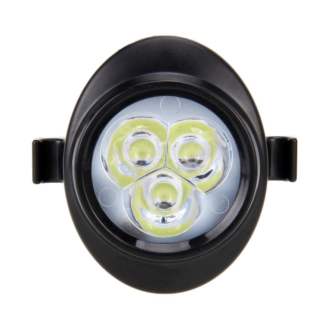 2 PCS DC 12V 2W Motorcycle Front Shock Absorber Light with 3 SMD-2835 LED Bulbs, White Light (Orange)