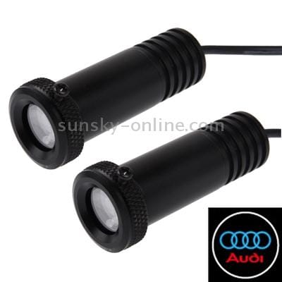 Car Door LED Laser Welcome Decorative Light, LED Laser for AUDI Logo
