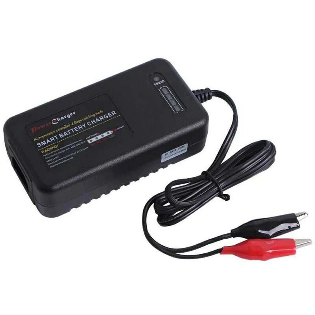 12V  Intelligent Automatic Battery Smart Battery Power Charger AC Plug Option: EU/UK/US Plug (Style5)