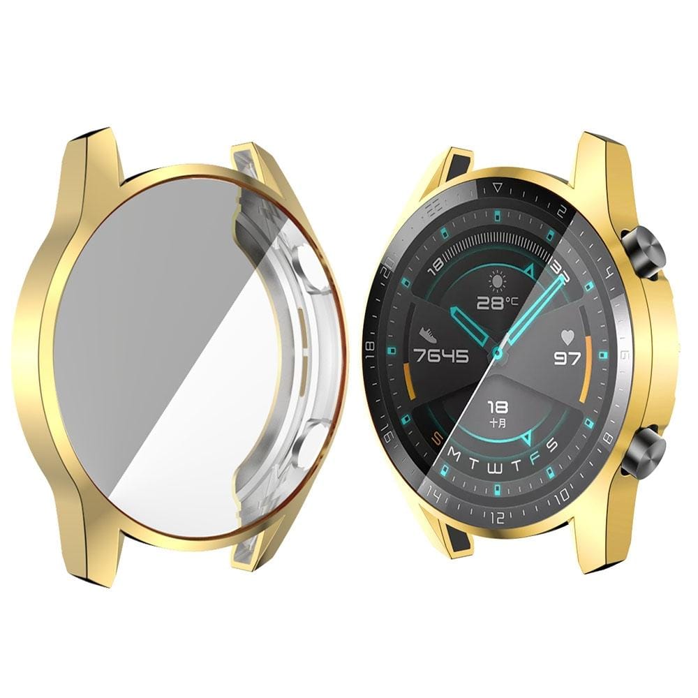 For Huawei Watch GT2 46mm TPU All Inclusive Watch Case (Golden)