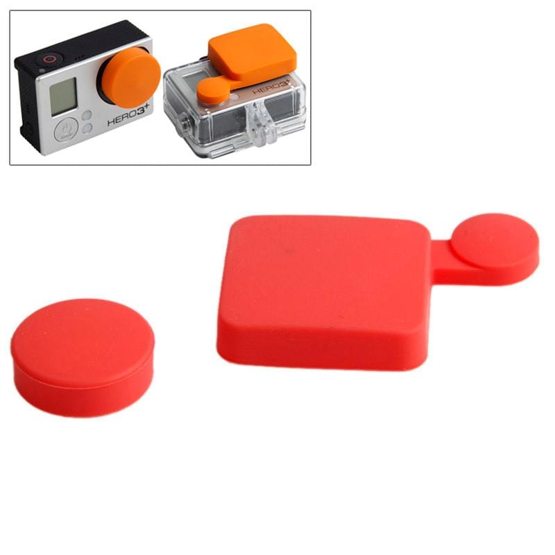 TMC Silicone Cover Set for GoPro Hero 4 / 3+ (Red)