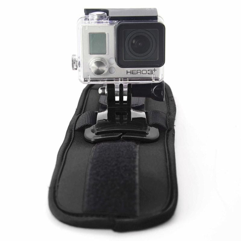 NEOpine Sports Diving Wrist Strap Mount Stabilizer 90 Degree Rotation for GoPro  NEW HERO /HERO6   /5 /5 Session /4 Session /4 /3+ /3 /2 /1, Xiaoyi and Other Action Cameras (Black)