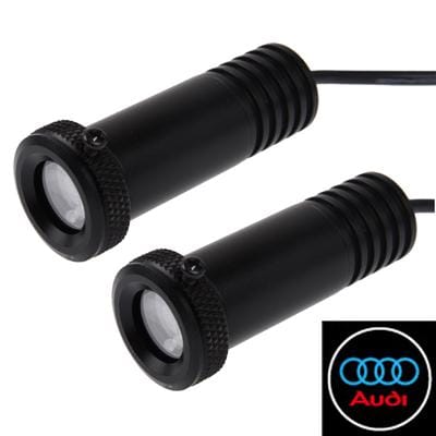 Car Door LED Laser Welcome Decorative Light, LED Laser for AUDI Logo
