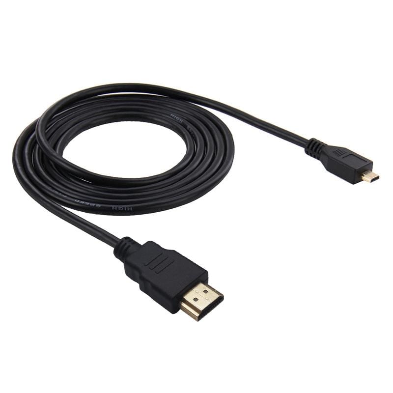 PULUZ Video 19 Pin HDMI to Micro HDMI Cable for GoPro HERO4 /3+ /3, Sony, LG, Panasonic, Canon, Nikon, Smartphones and Cameras, Length: 1.5m