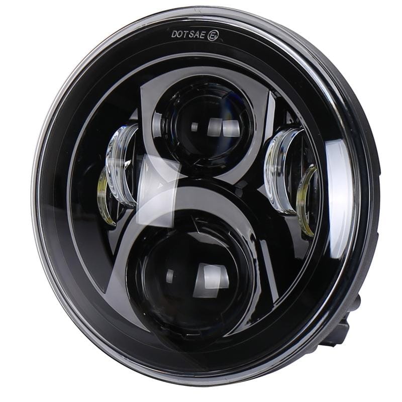 7 inch Round LED Motorcycle Headlight Modified Spotlight for Honda (Style1)