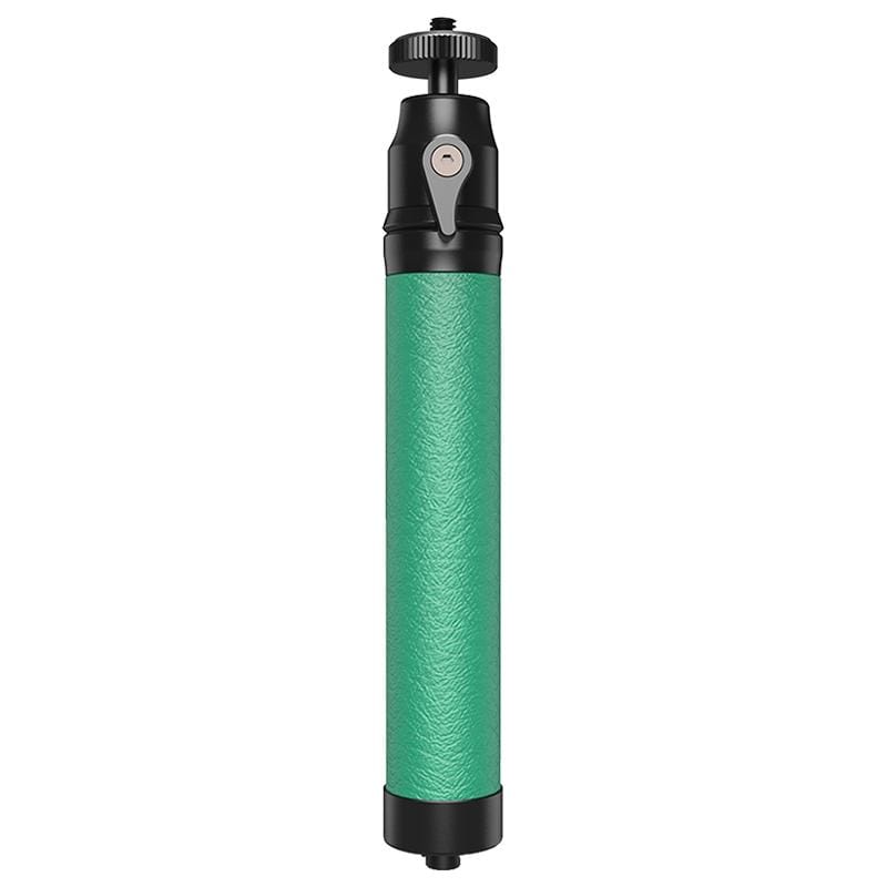 Original Xiaomi Youpin SEABIRD Retractable Leather Handle Aviation Aluminum Alloy 4K Sports Camera Selfie Stick with Rubber Hand Strap (Green)