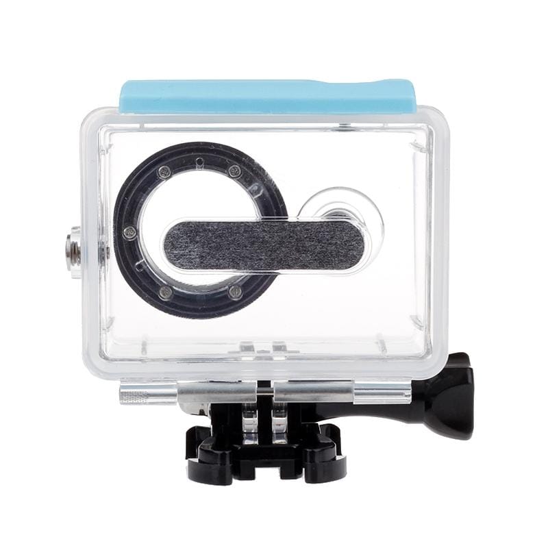 XM39 Waterproof Housing Protective Case with Buckle Basic Mount for Xiaomi Xiaoyi Sport Camera (Transparent)