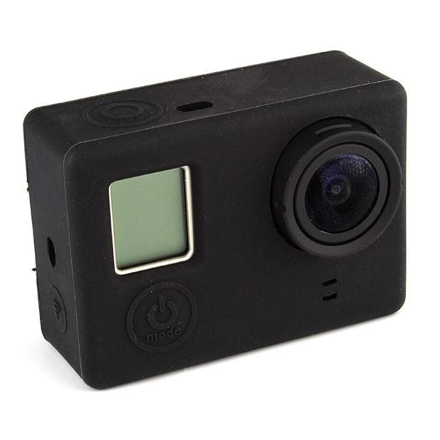 Silicone Gel Protective Case for GoPro HERO3+ / 3 (Red)