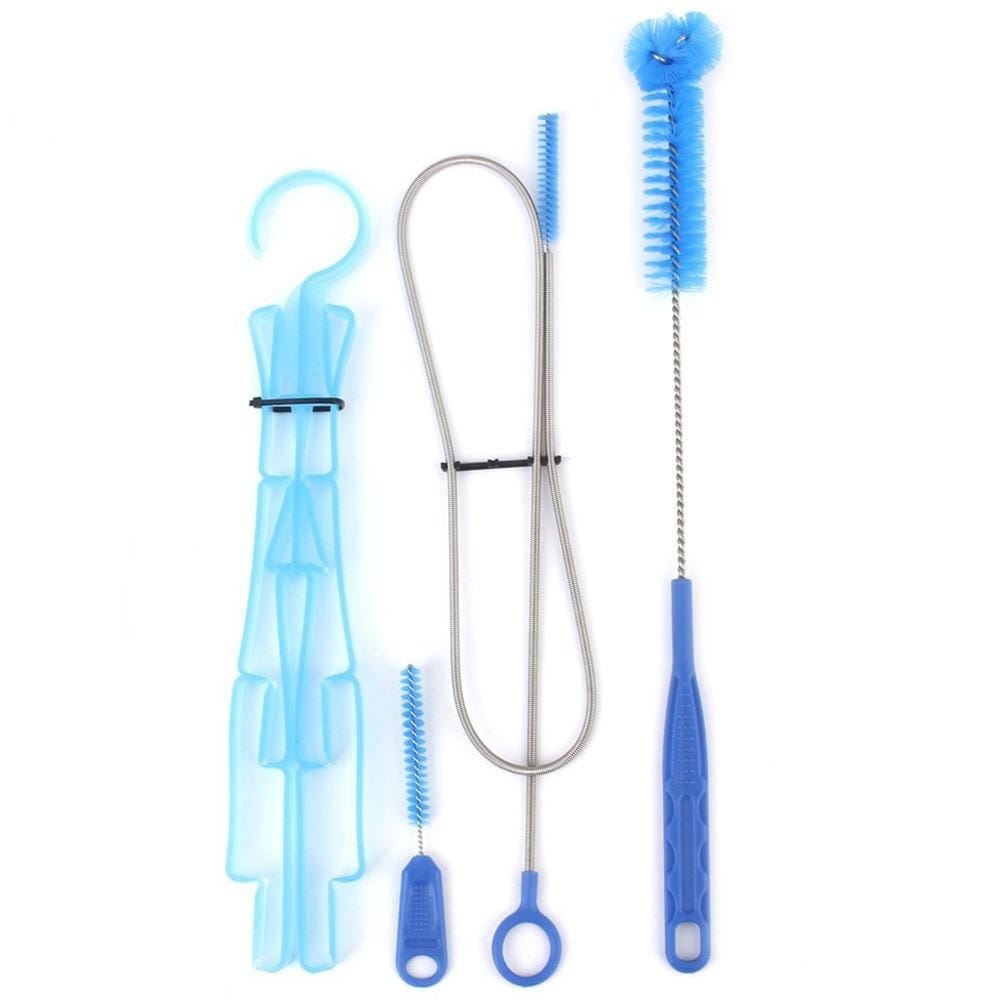 5 PCS Multi-function Cleaning Brush for Cleaning Water Bag Liner Water Nozzle (Blue)