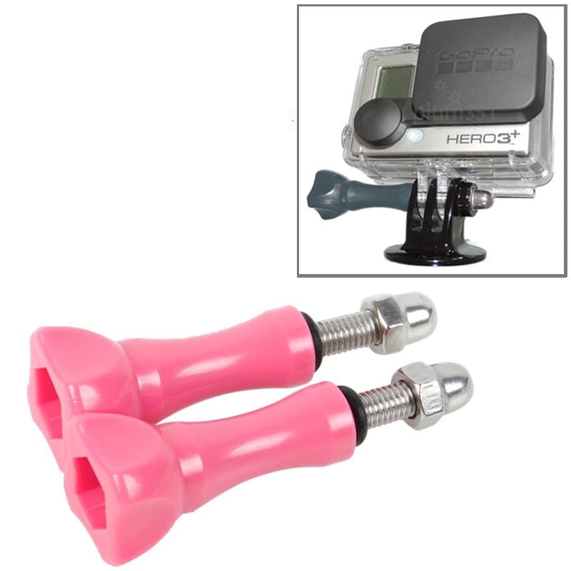 2 PCS TMC HR171 Plastic 5.5cm Thumb Screw for GoPro HERO4 /3+ /3 /2 Cameras (Orange)