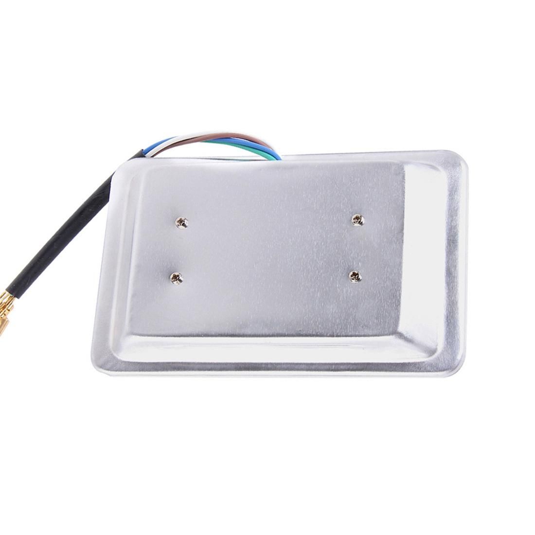 30W 15 LED Rectangle Motorcycle Headlight Lamp with Angle Eye, DC 8-36V