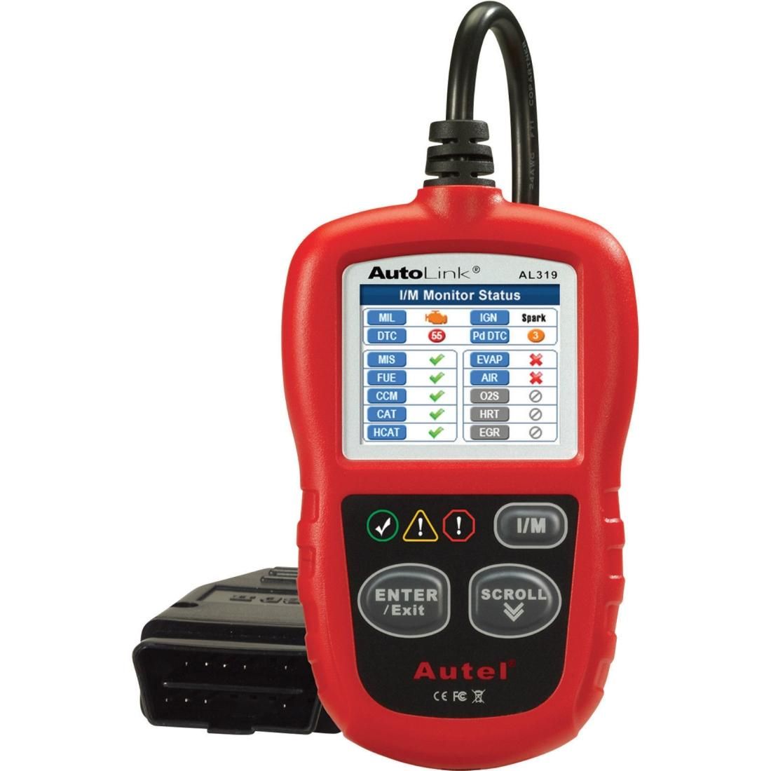 Autel AutoLink AL319 Auto Diagnostic Tool OBD2 Code Reader