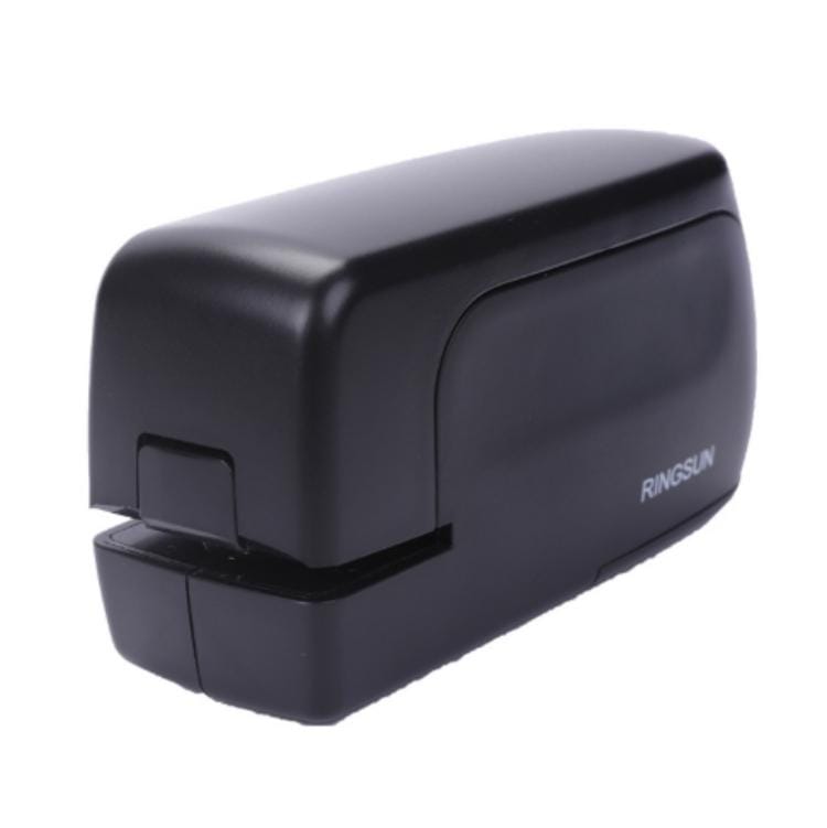 RingSun Electric Office Stapler Automatic Paper Document binding machine Office Stationery (Black)
