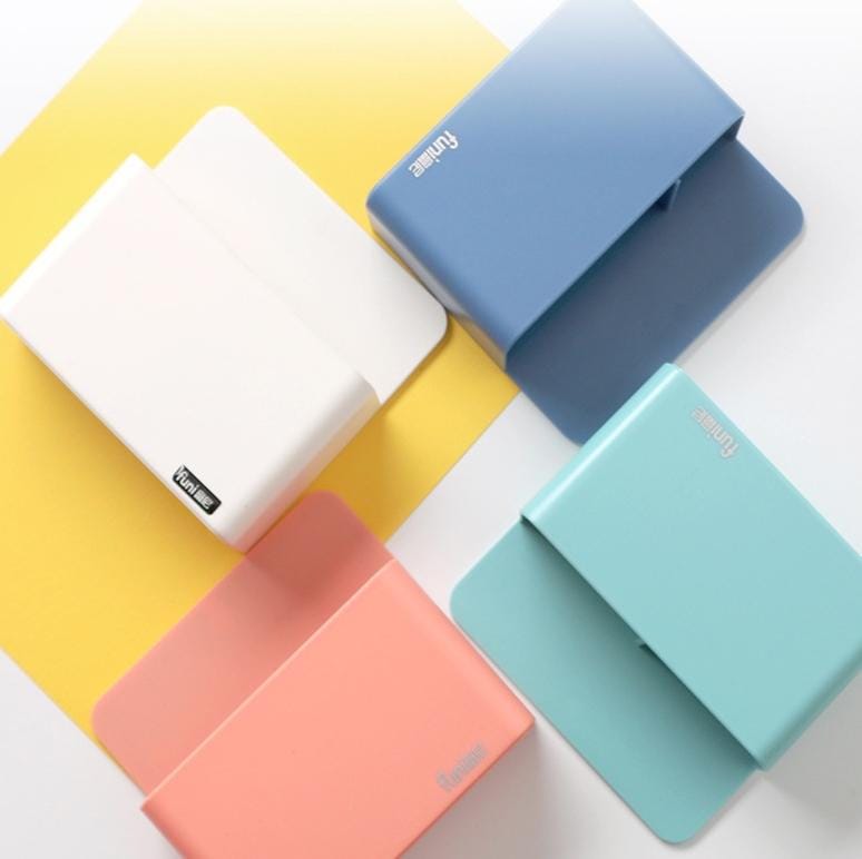 4 PCS Funi Magnetic Storage Box Adjustable Thick Storage Office Stationery Pen Holder Random Colour
