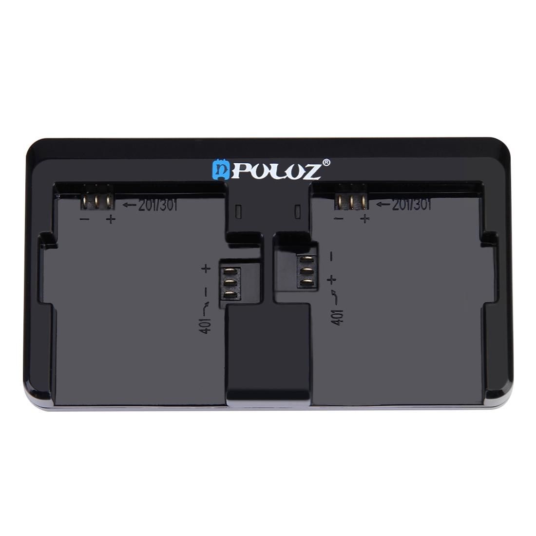 PULUZ 2-channel Charger for GoPro HERO4 /3+ /3 (Black)