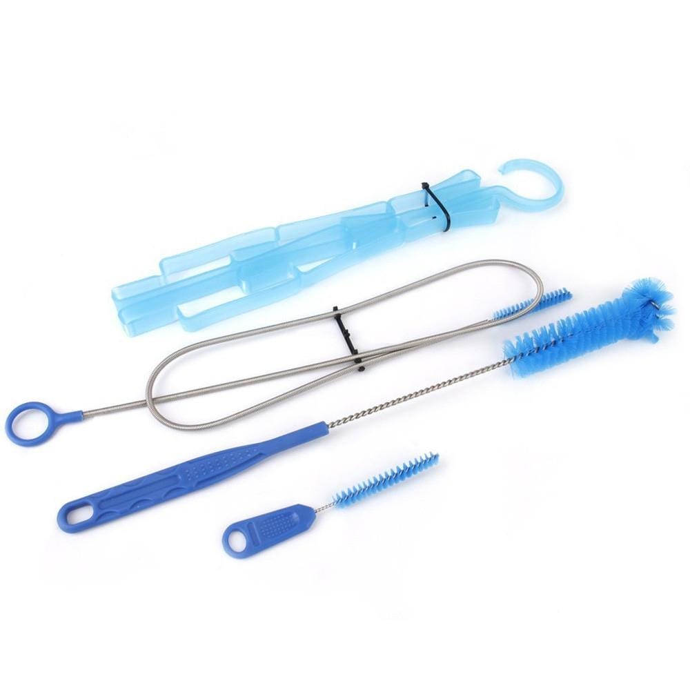 5 PCS Multi-function Cleaning Brush for Cleaning Water Bag Liner Water Nozzle (Blue)