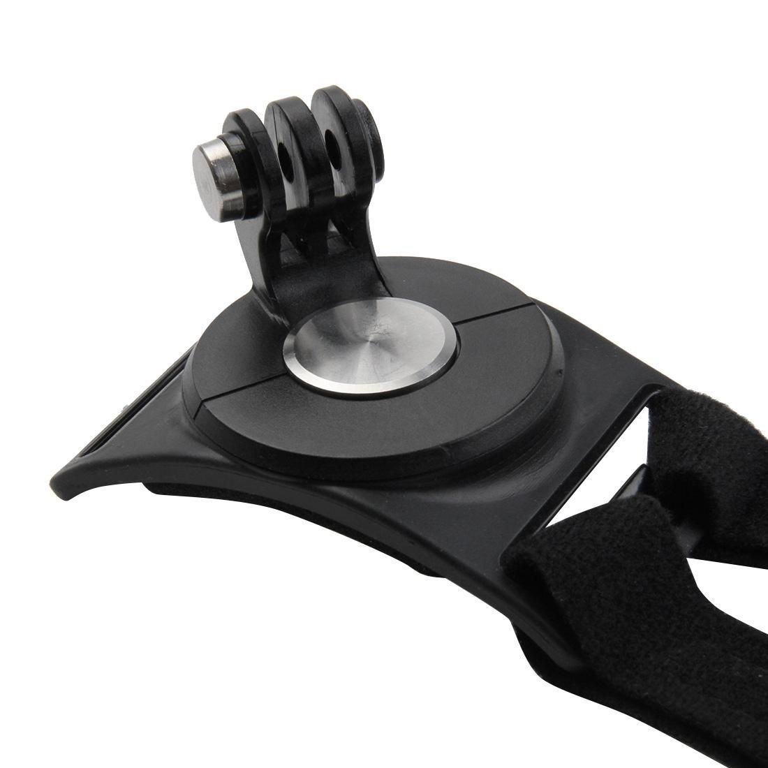PULUZ 3 in 1 Hand Wrist Arm Leg Straps 360-degree Rotation Mount  for GoPro HERO9 Black / HERO8 Black / HERO7 /6 /5 /5 Session /4 Session /4 /3+ /3 /2 /1, Xiaoyi and Other Action Cameras (Black)