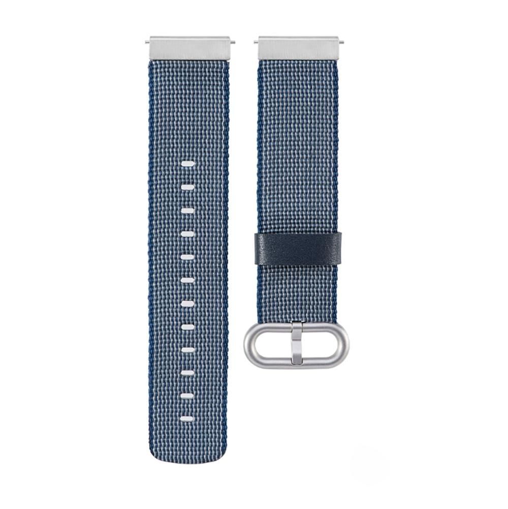 For Garmin Vivoactive 3 Nylon Replacement Wrist Strap Watchband with Buckle (Blue)