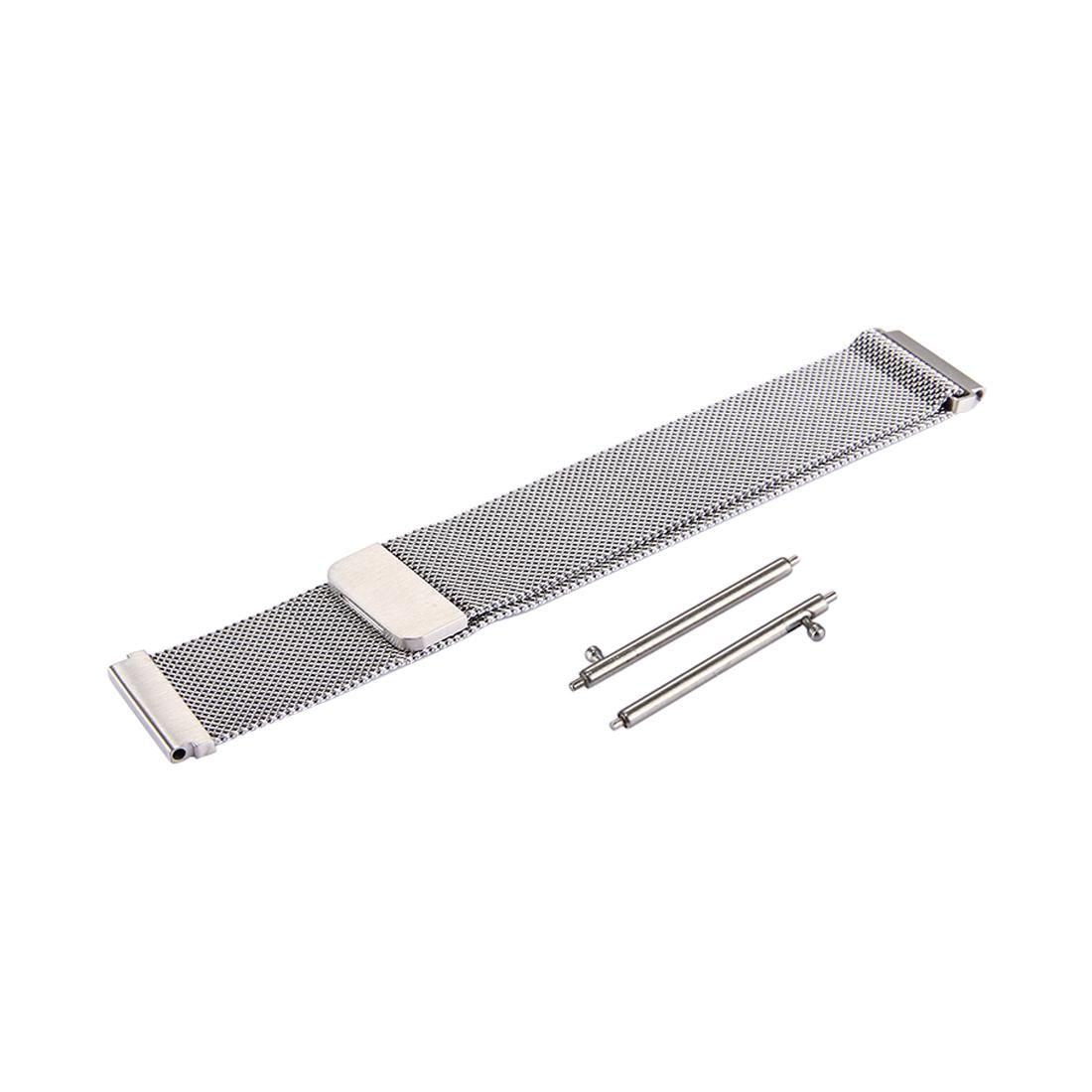 For Samsung Gear S3 Classic Milanese Loop Magnetic Stainless Steel Watchband (Silver)