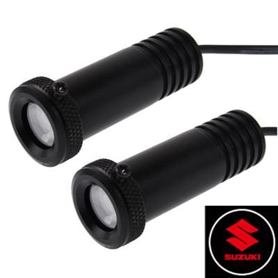 Car Door LED Laser Welcome Decorative Light, LED Laser for SUZUKI Logo