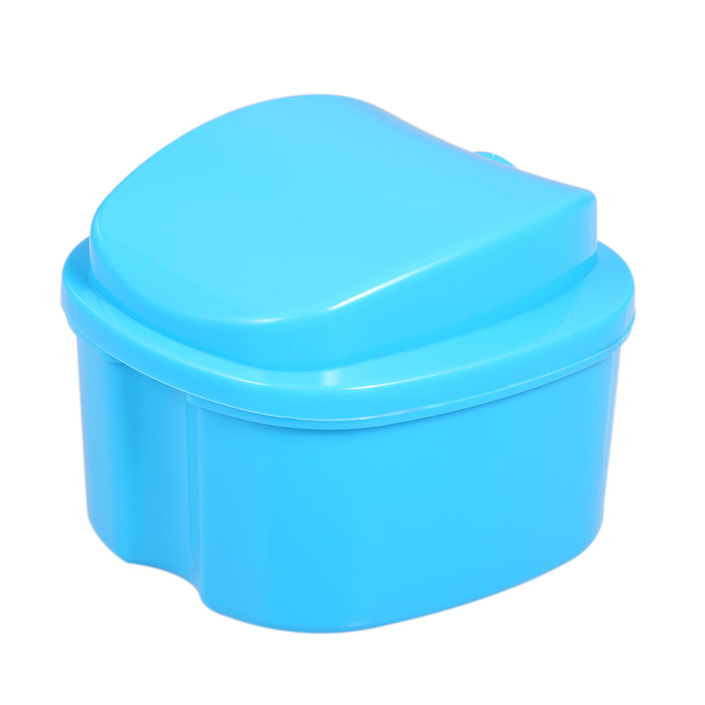 Denture Bath Box Case Dental False Teeth Storage Box