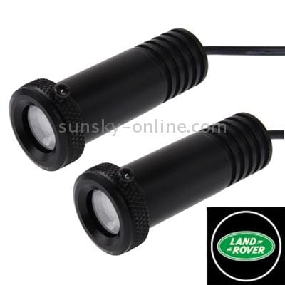 Car Door LED Laser Welcome Decorative Light, LED Laser for Land Rover Logo
