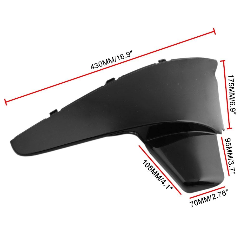 2 PCS Motorcycles Side Wings Fairing Battery Side Cover Shield for Honda