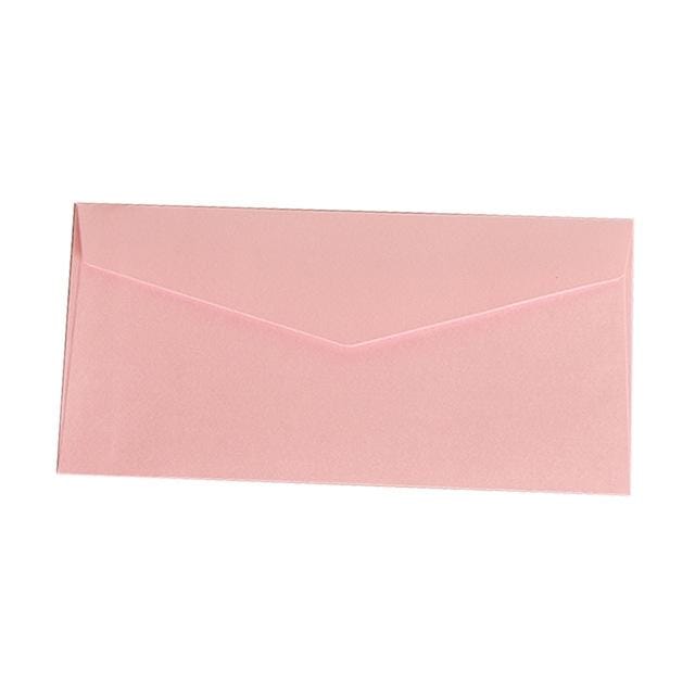 20 PCS Classical Kraft Envelopes Retro Envelope Blank Envelops Office Supplier Stationery (Pink)