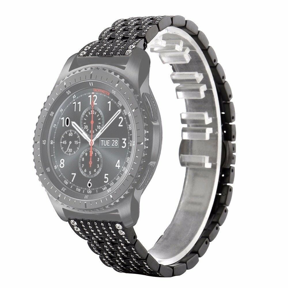 22mm For Huawei Watch GT2e GT2 46mm Aluminum alloy Masonry strap (Rose gold)
