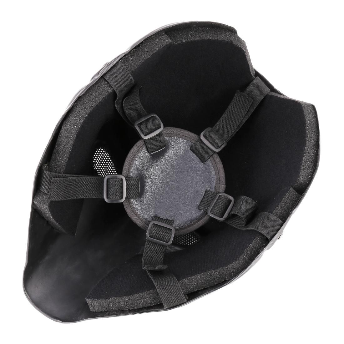Carbon Fiber Texture Electromobile Motorcycle Protective Helmet Mask