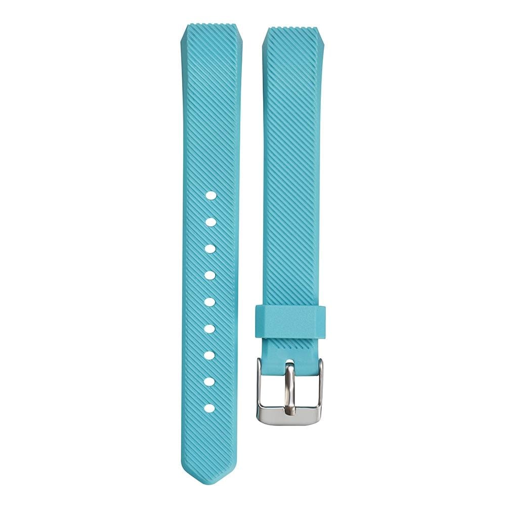 For Fitbit Alta Silicone Replacement Wrist Strap Watchband with Buckle (Sky Blue)