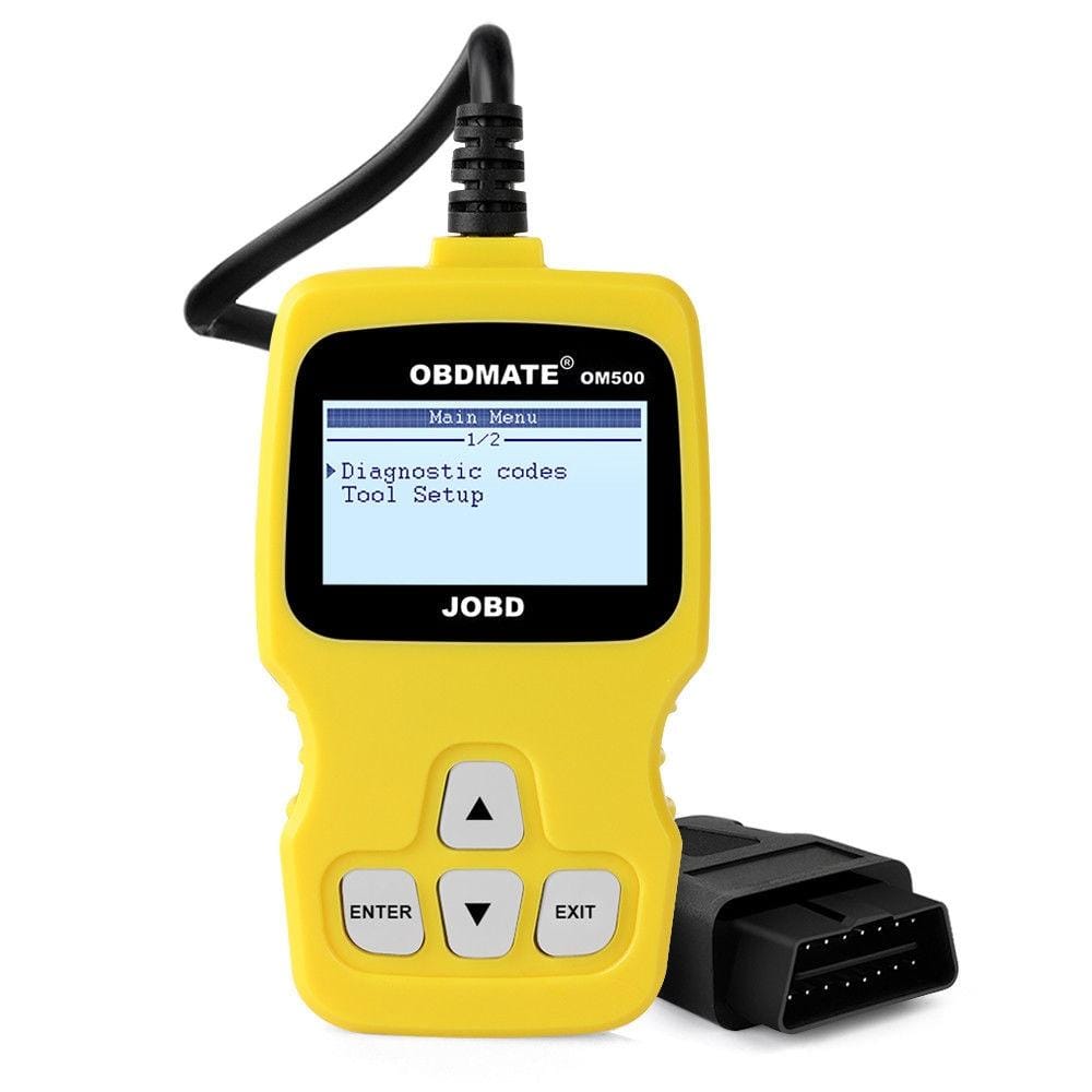 OBDMATE OM500 OBDII / EOBD / JOBD Code Reader (Yellow)