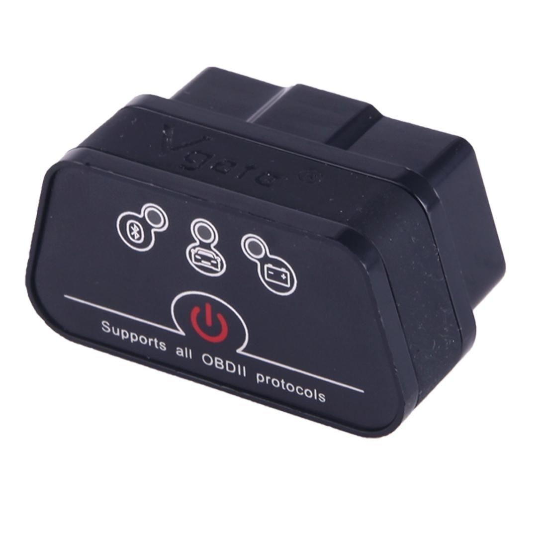 Vgate iCar II Super Mini ELM327 OBDII Bluetooth V3.0 Car Scanner Tool, Support Android OS, Support All OBDII Protocols (Style1)