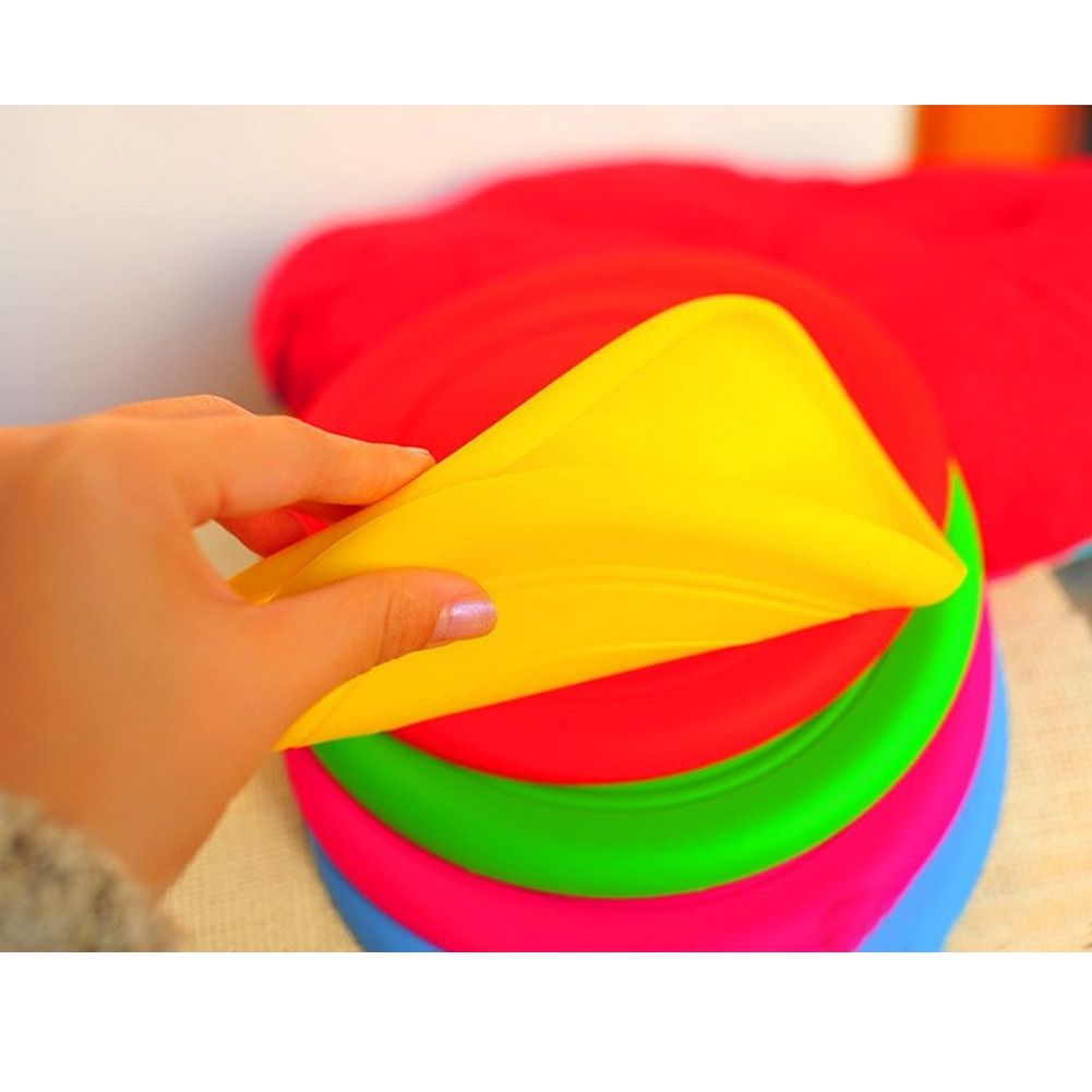 7 color optional dog soft flying disc toy pet training dog