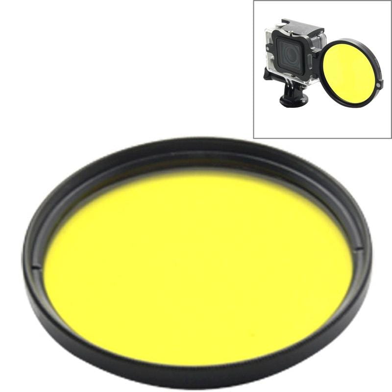 NEOpine NPL-1 58mm Diving Lens Filter for GoPro HERO4 /3+ /3 (Yellow)