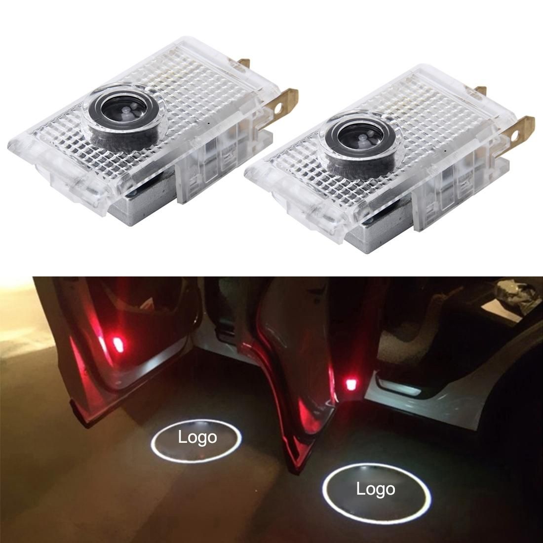 2 PCS LED Car Door Welcome Logo Car Brand 3D Shadow Lights for Buick Regal