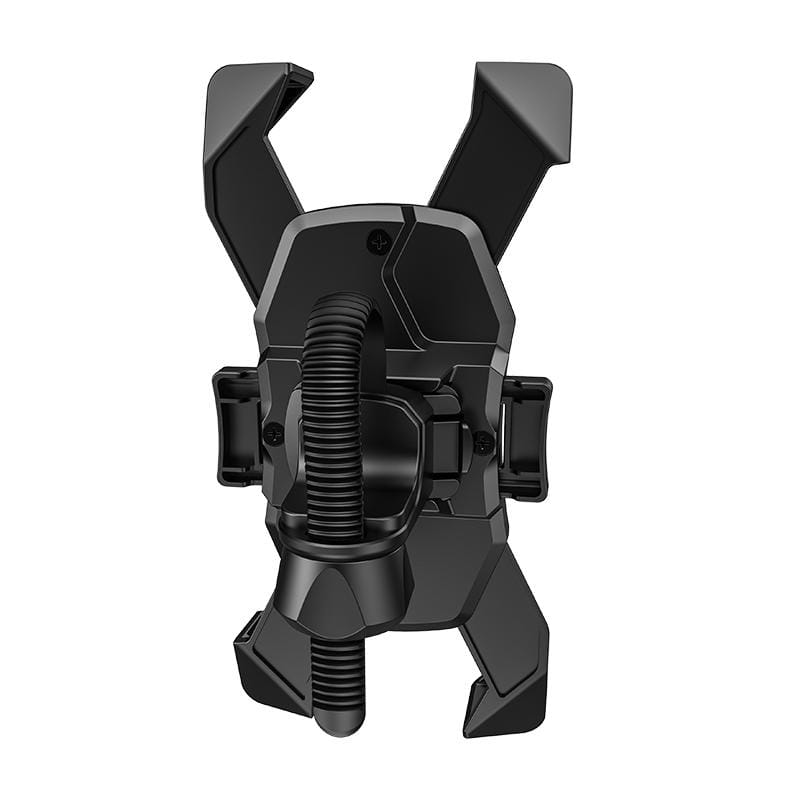 Hoco CA58 Light Ride One-button Bicycle Motorcycle Universal Mobile Phone Holder Bracket (Black)