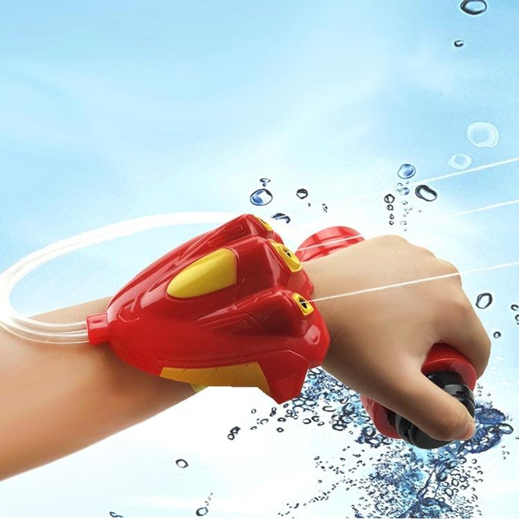 Children Outdoor Beach Water Toy Summer Wrist Spray Water Gun (Red)