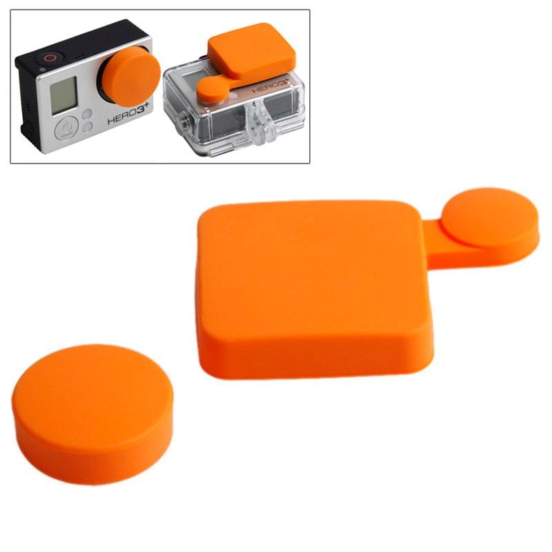 TMC Silicone Cover Set for GoPro Hero 4 / 3+ (Orange)