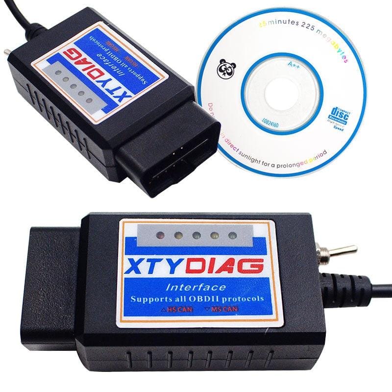 USB V1.5 Switch OBD2 Diagnostic Scanner Tool