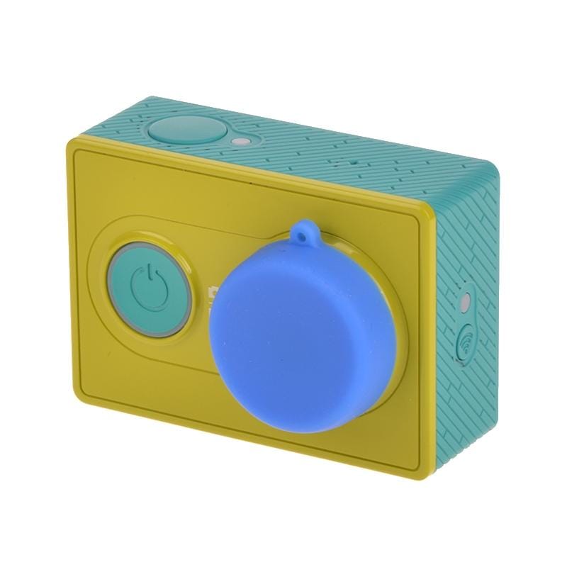 Silicone Lens Cap for Xiaomi Yi / GoPro Hero4 / 3+ / 3 (Blue)