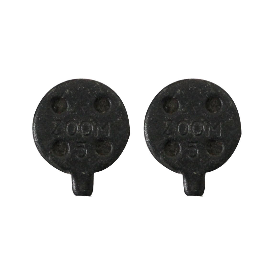 2 PCS Universal Metal Brake Disc Pads for Bike and Skateboard (Black)