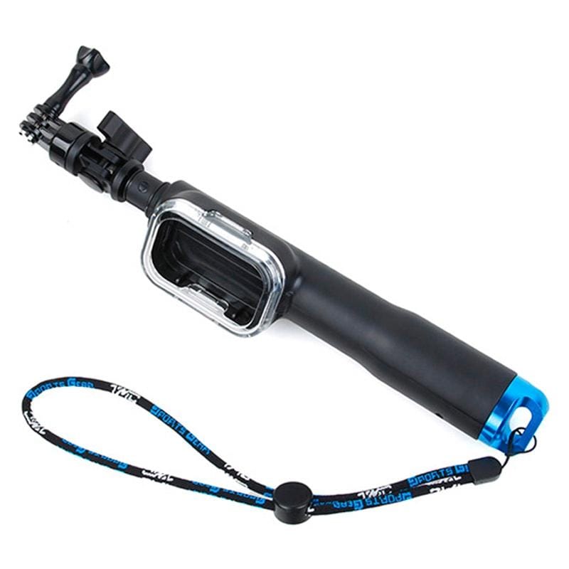 TMC Fold Retractable Handheld Remote Pole Monopod with Screw for GoPro HERO4 /3+ /3, Max Length: 70cm, HR251-BU