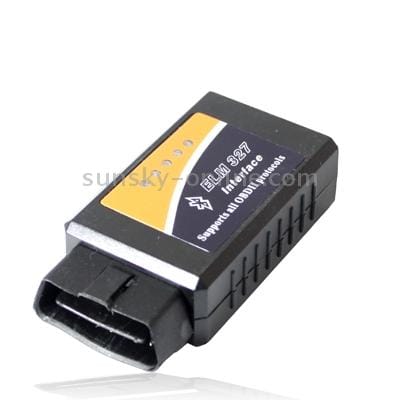 ELM327 Bluetooth OBD2 Diagnostic Tool (Black)