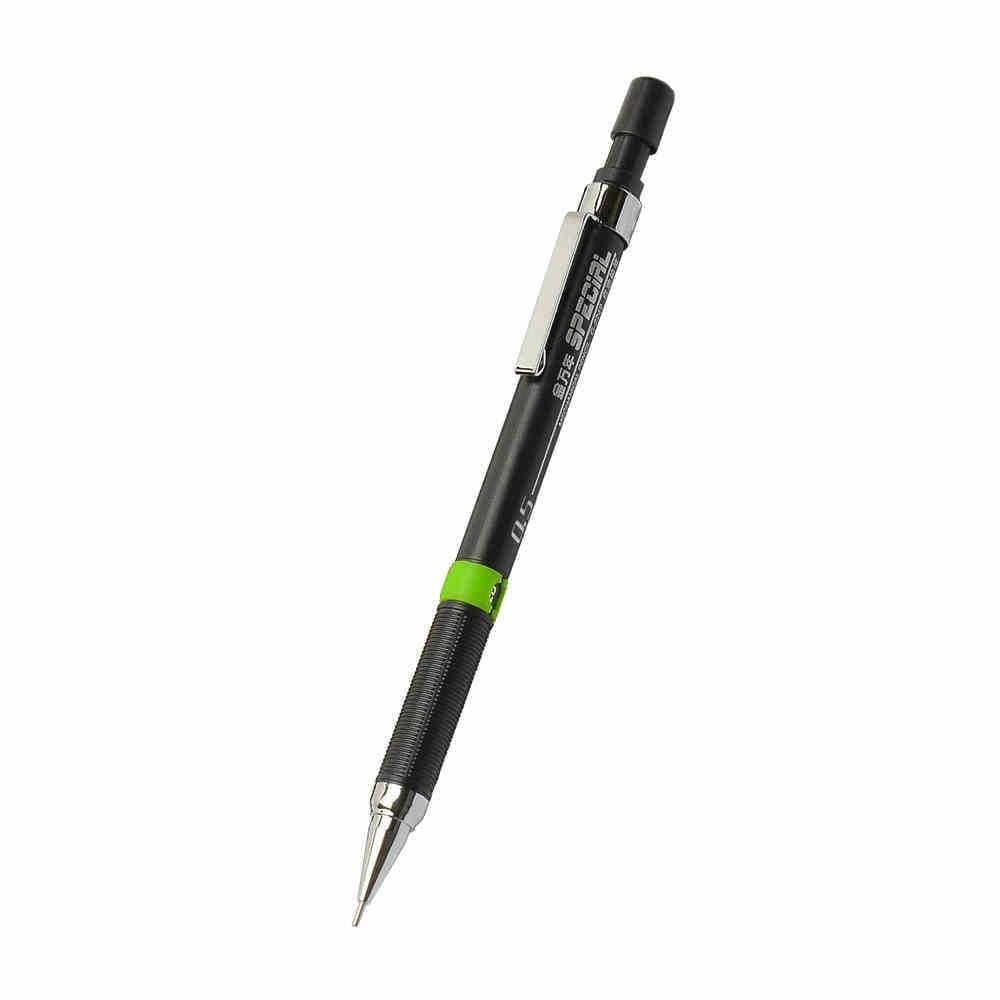 2 PCS Jin Wannian 0.5/0.7mm Student Mechanical Pencil Kids Sketch Drawing Material Tool, Style:0.5mm