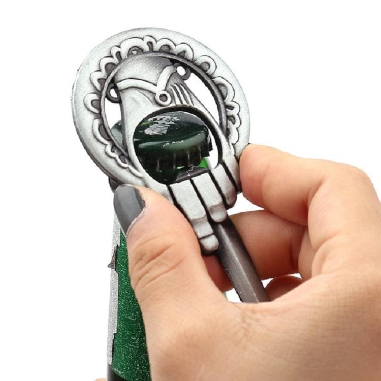 Creative Bronze Retro Key Shape Opener Corkscrew Gift (Ancient Tin)