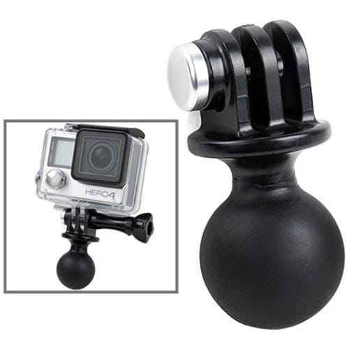 TMC RAM Mount Tripod Ball Head for GoPro  NEW HERO /HERO6   /5 /5 Session /4 Session /4 /3+ /3 /2 /1, Xiaoyi and Other Action Cameras