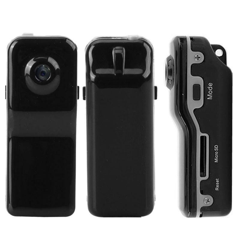 MD80 3 in 1 Mini Digital VIDEO Camera Camcorder POCKET DV with 720*480 pixels, Viewing Angle: 60 Degree (Black)